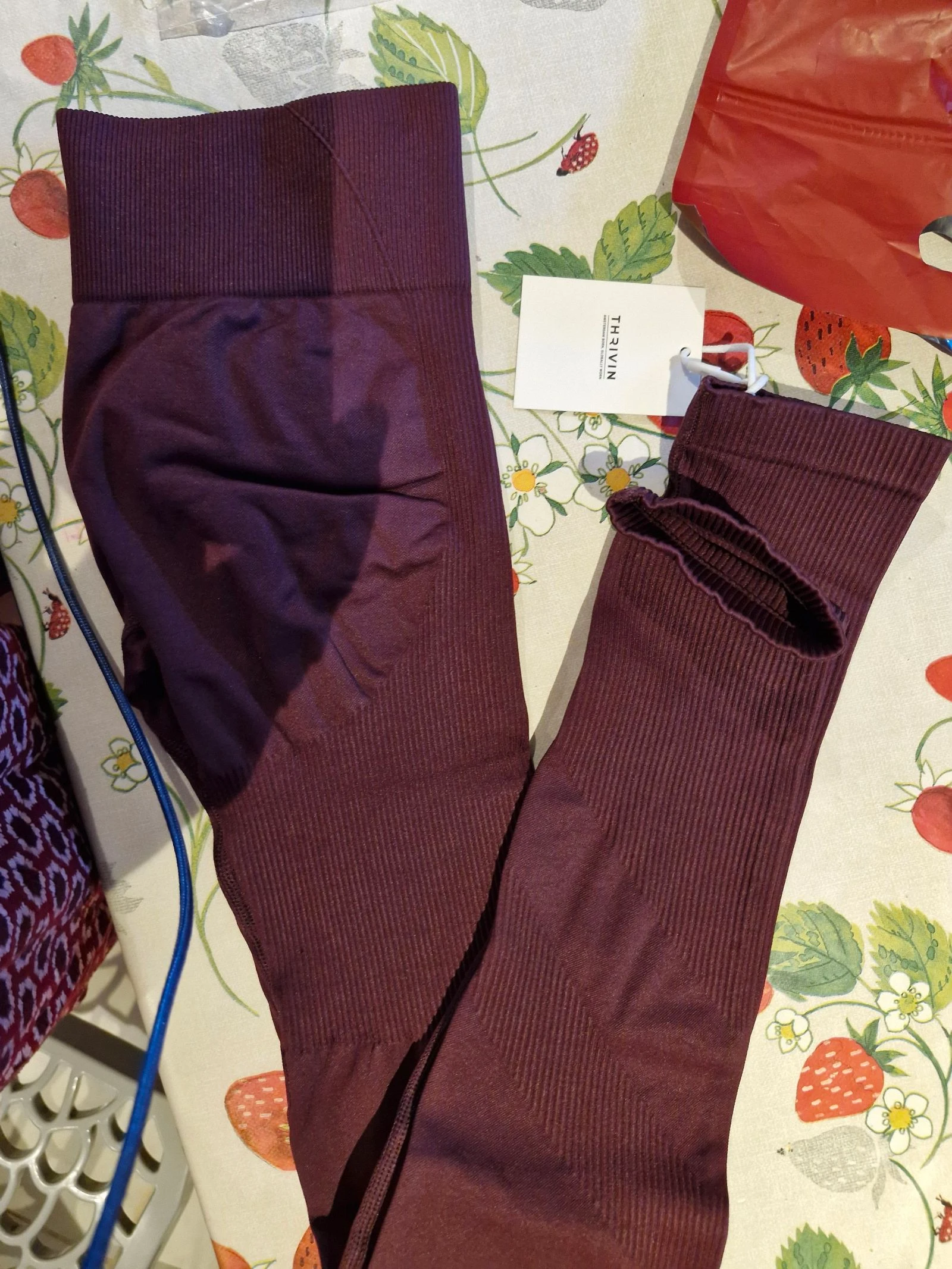 Legging thrivin tamanho P roxo novo – photo 2